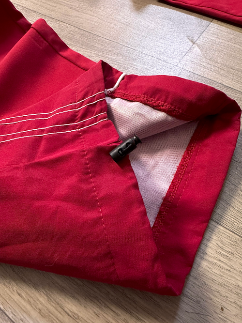 ASIATIC TRACK PANT RED VINTAGE