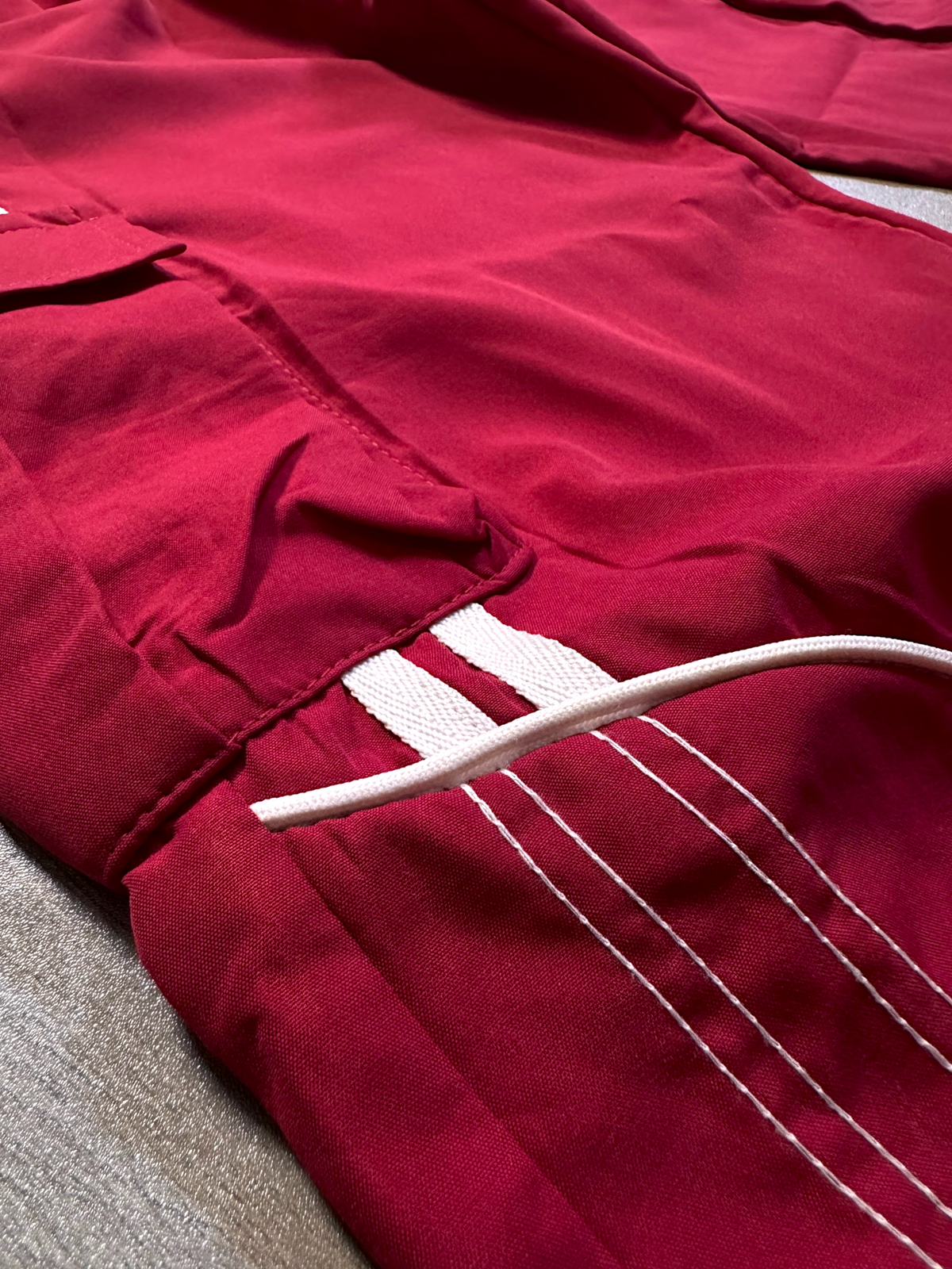ASIATIC TRACK PANT RED VINTAGE