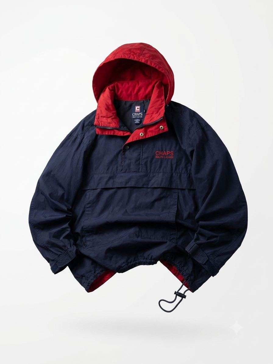 CHAPS RALPH LAUREN VINTAGE TRACK HOODIE