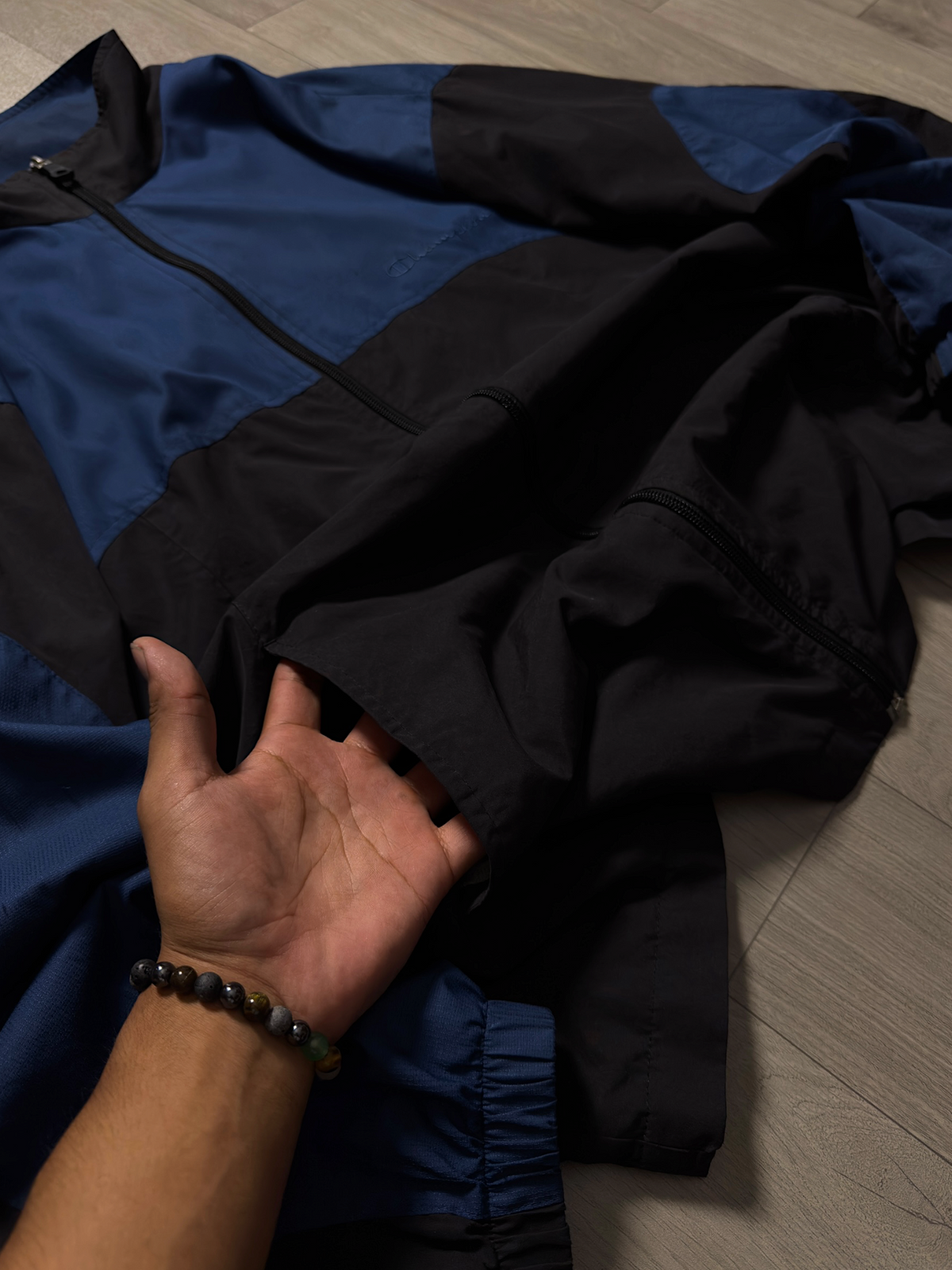 CHAMPION VINTAGE DARK TRACK JACKET
