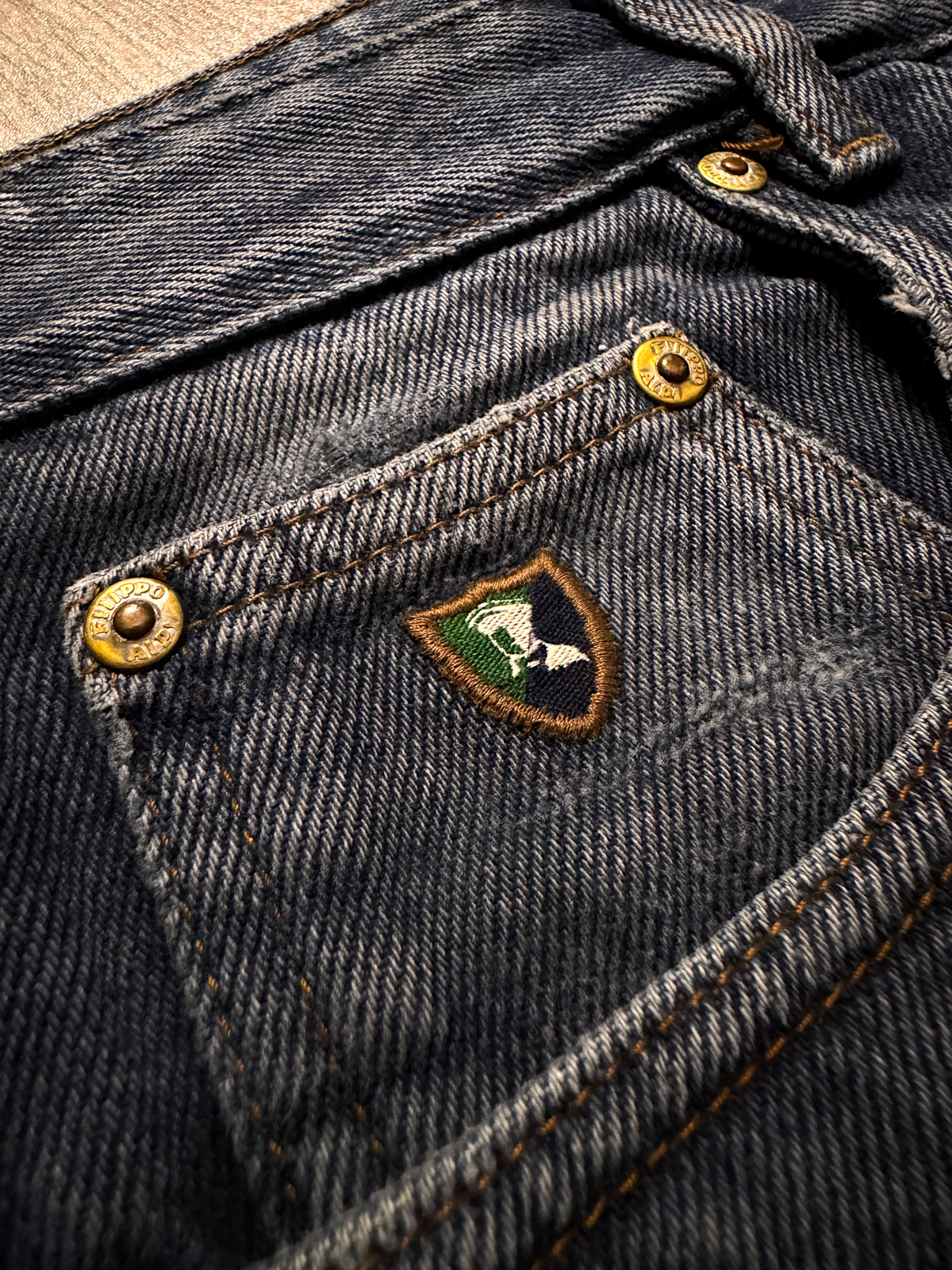 FILIPPO ALPI DARK DENIM PANT