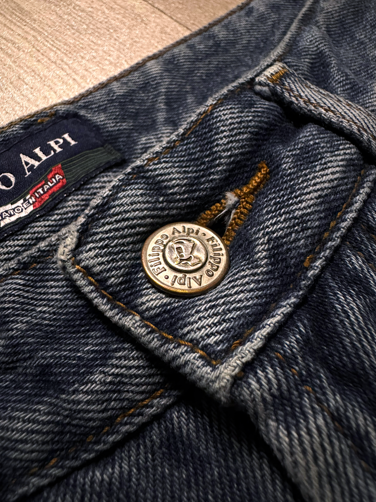 FILIPPO ALPI DARK DENIM PANT