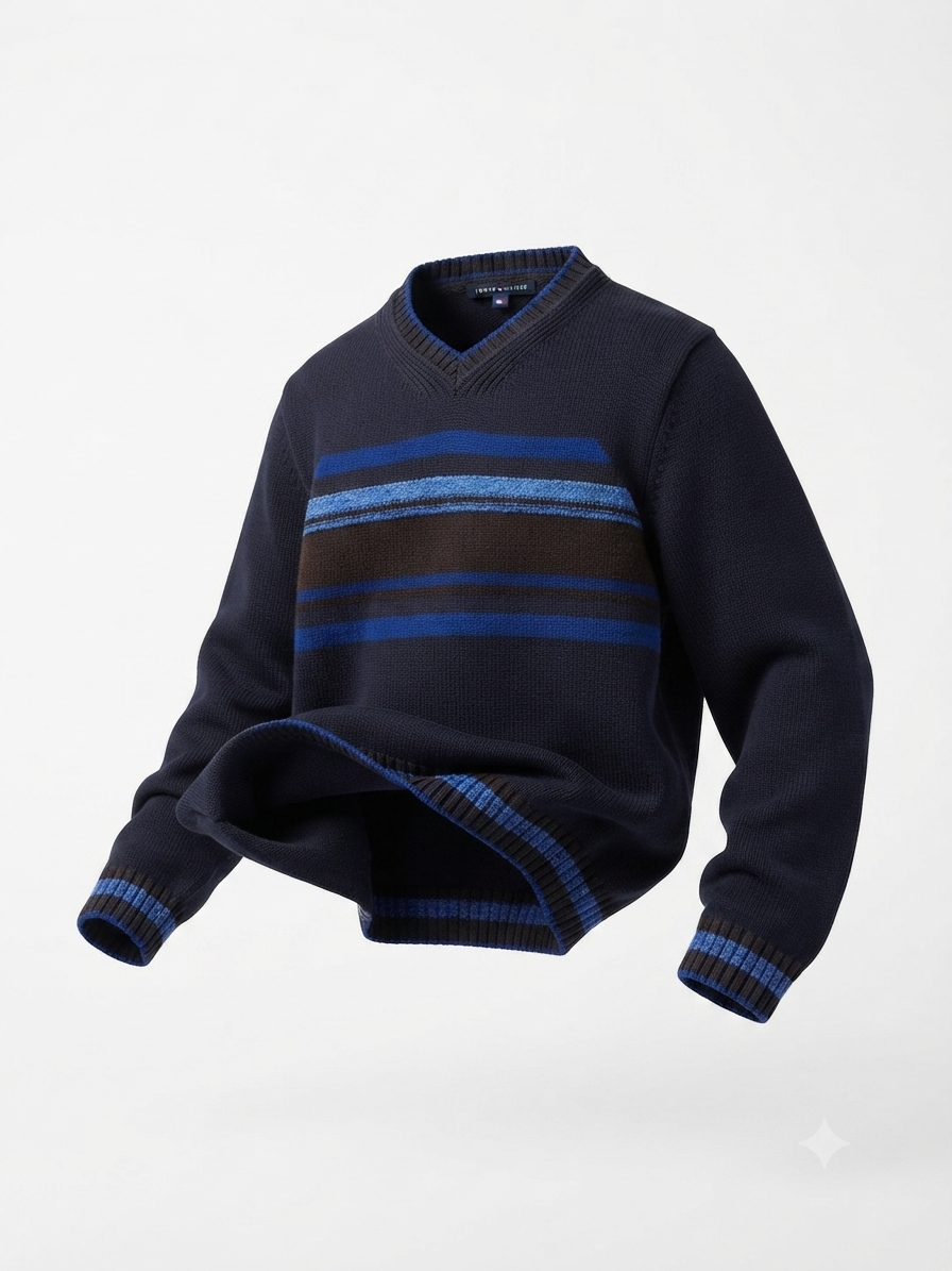 TOMMY HILFIGER VNTG FLEECE SWEATER