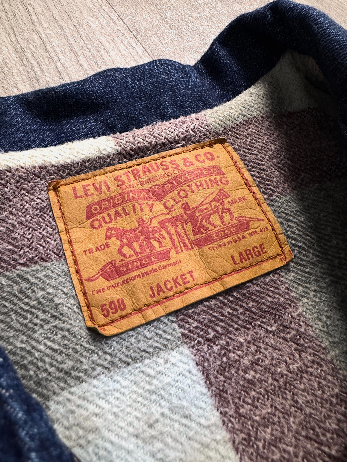 LEVI'S 598 VTG DENIM JACKET