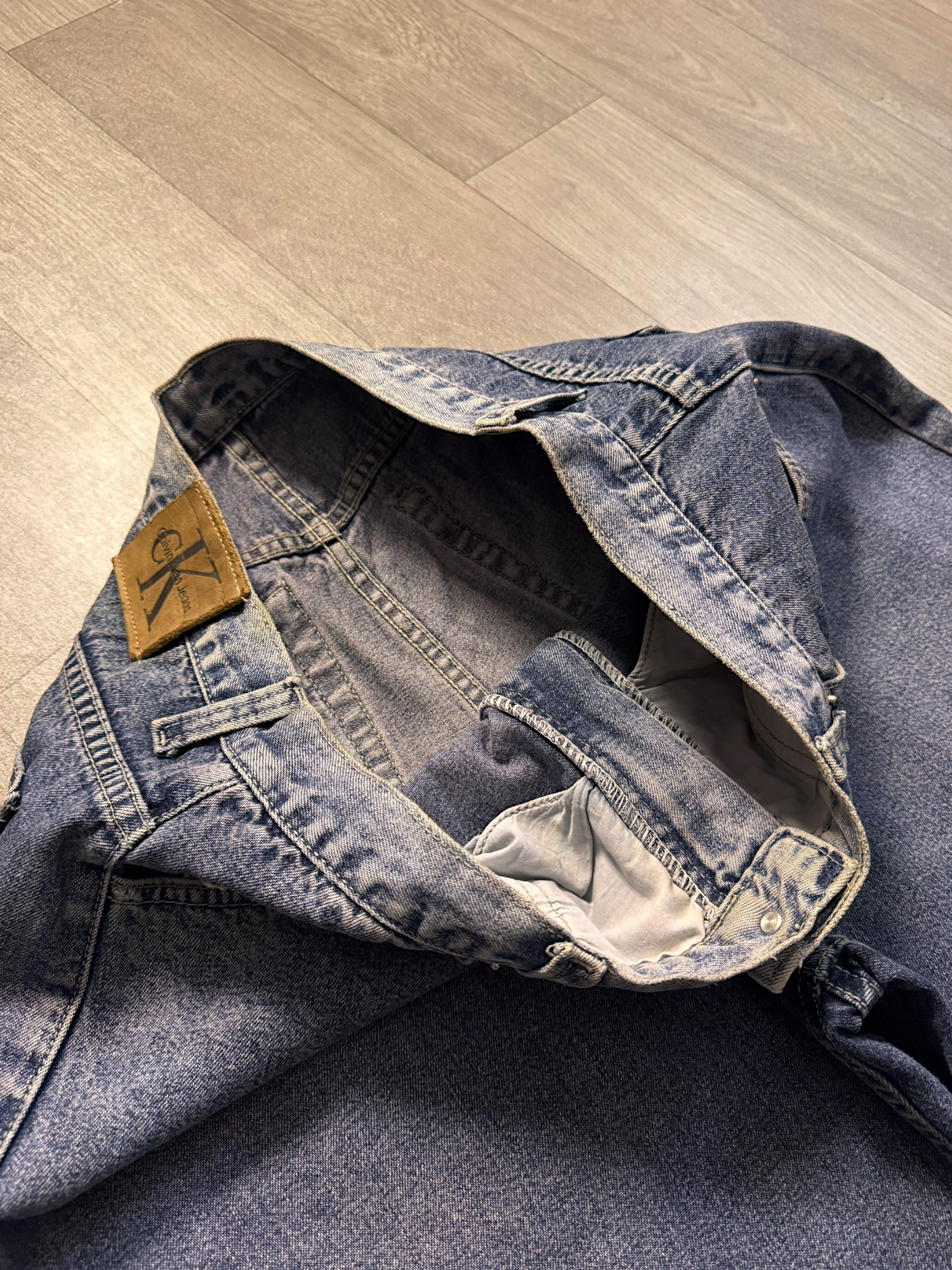 CALVIN KLEIN VTG DENIM JORT