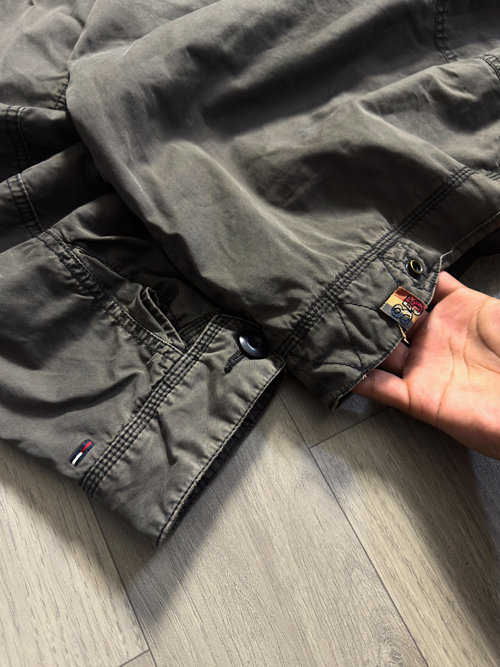 TOMMY HILFIGER DENIM VTG HARRINGTON