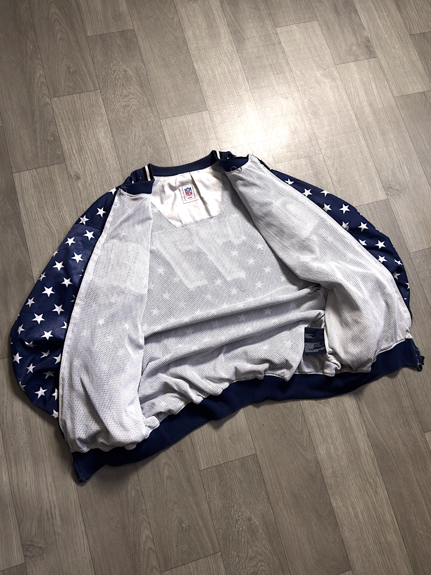 COWBOYS TEAM NFL VNTG VARSITYJACKET