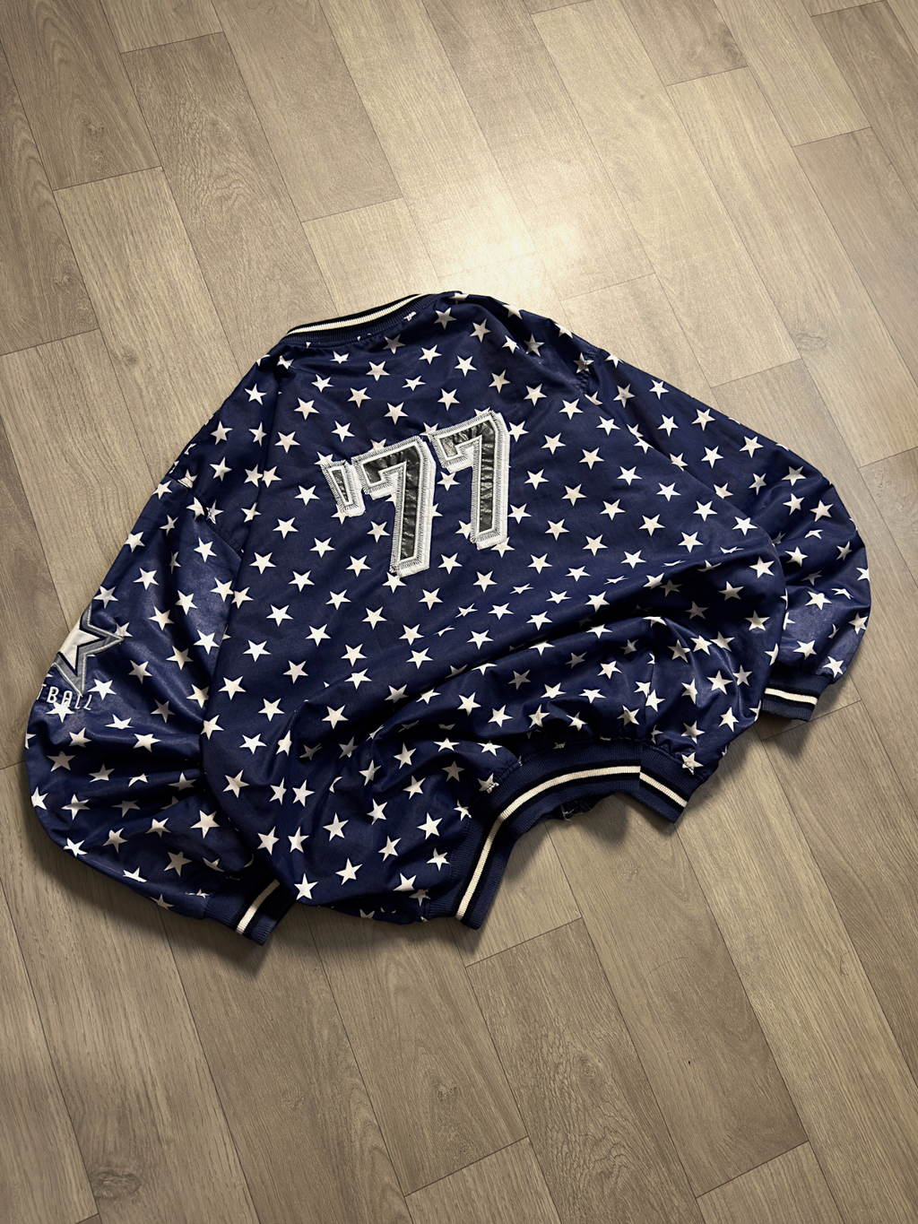 COWBOYS TEAM NFL VNTG VARSITYJACKET