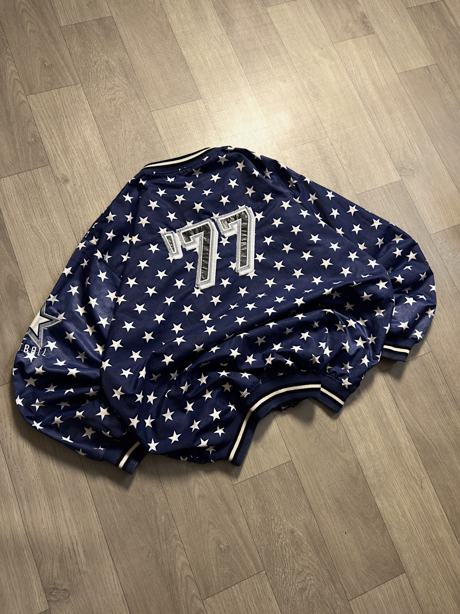 COWBOYS TEAM NFL VNTG VARSITYJACKET