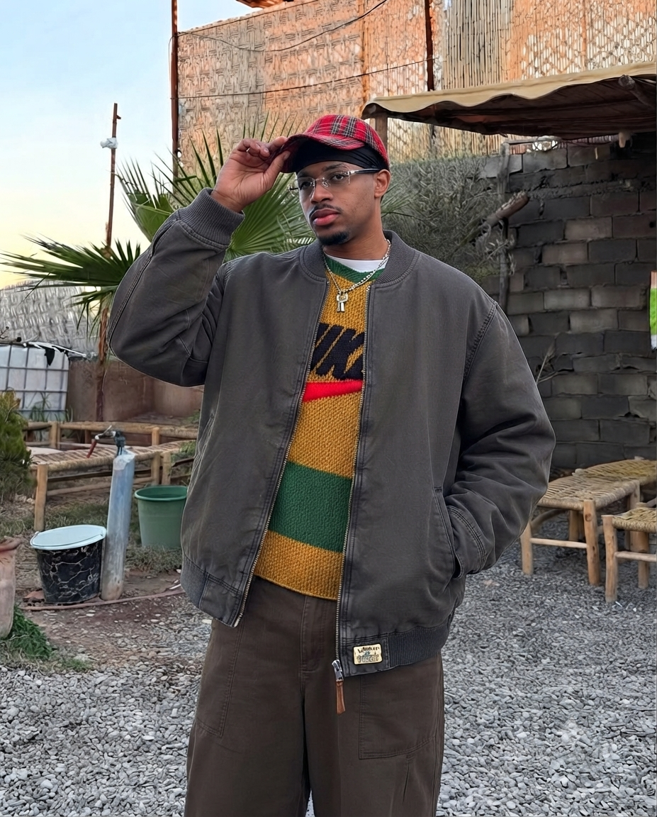 TOMMY HILFIGER DENIM VTG HARRINGTON