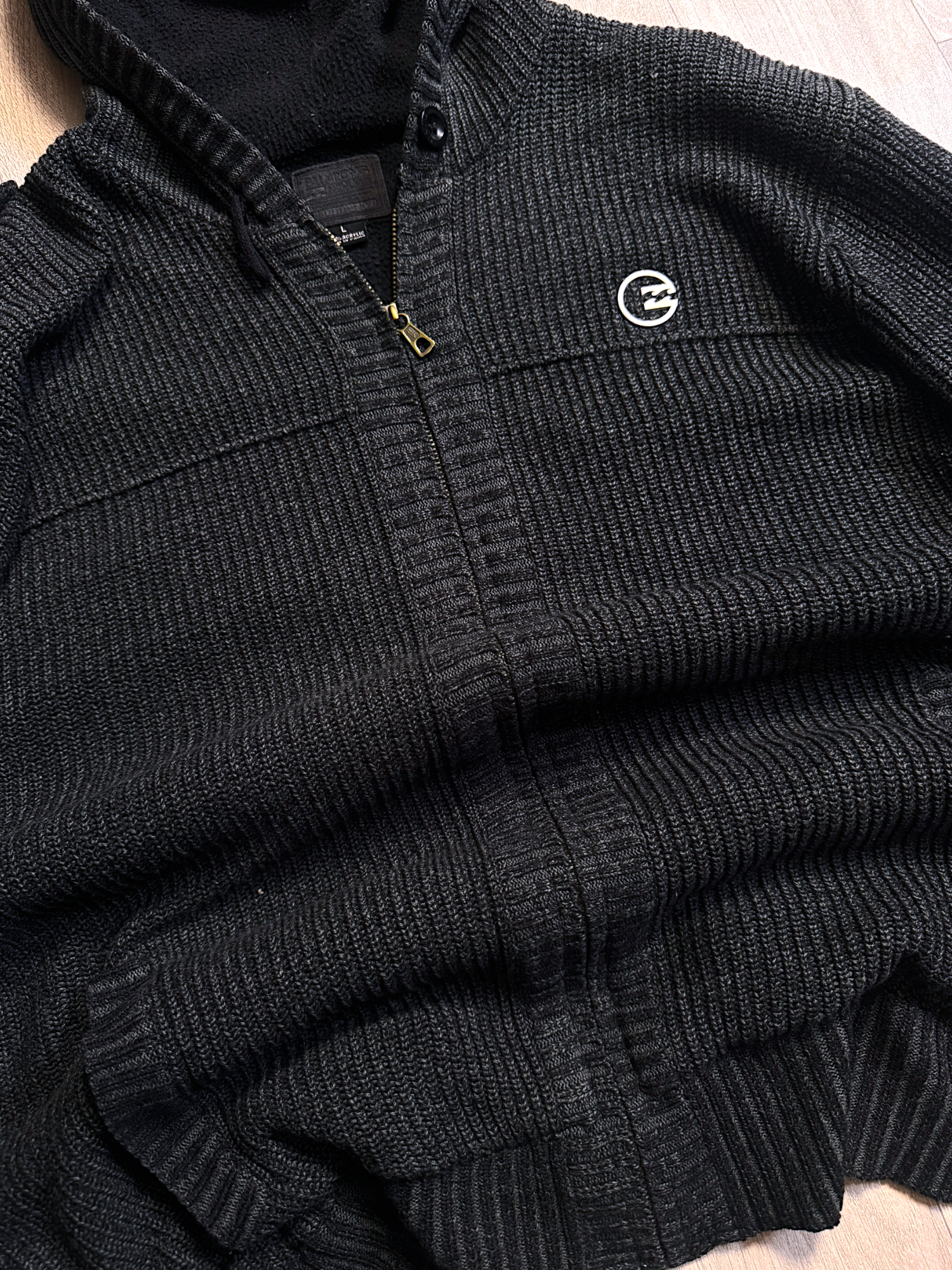 BILLABONG Y2K BLACK LINED JACKET