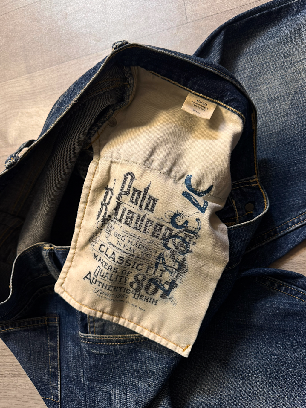 POLO RALPH LAUREN VTG DENIM PANT