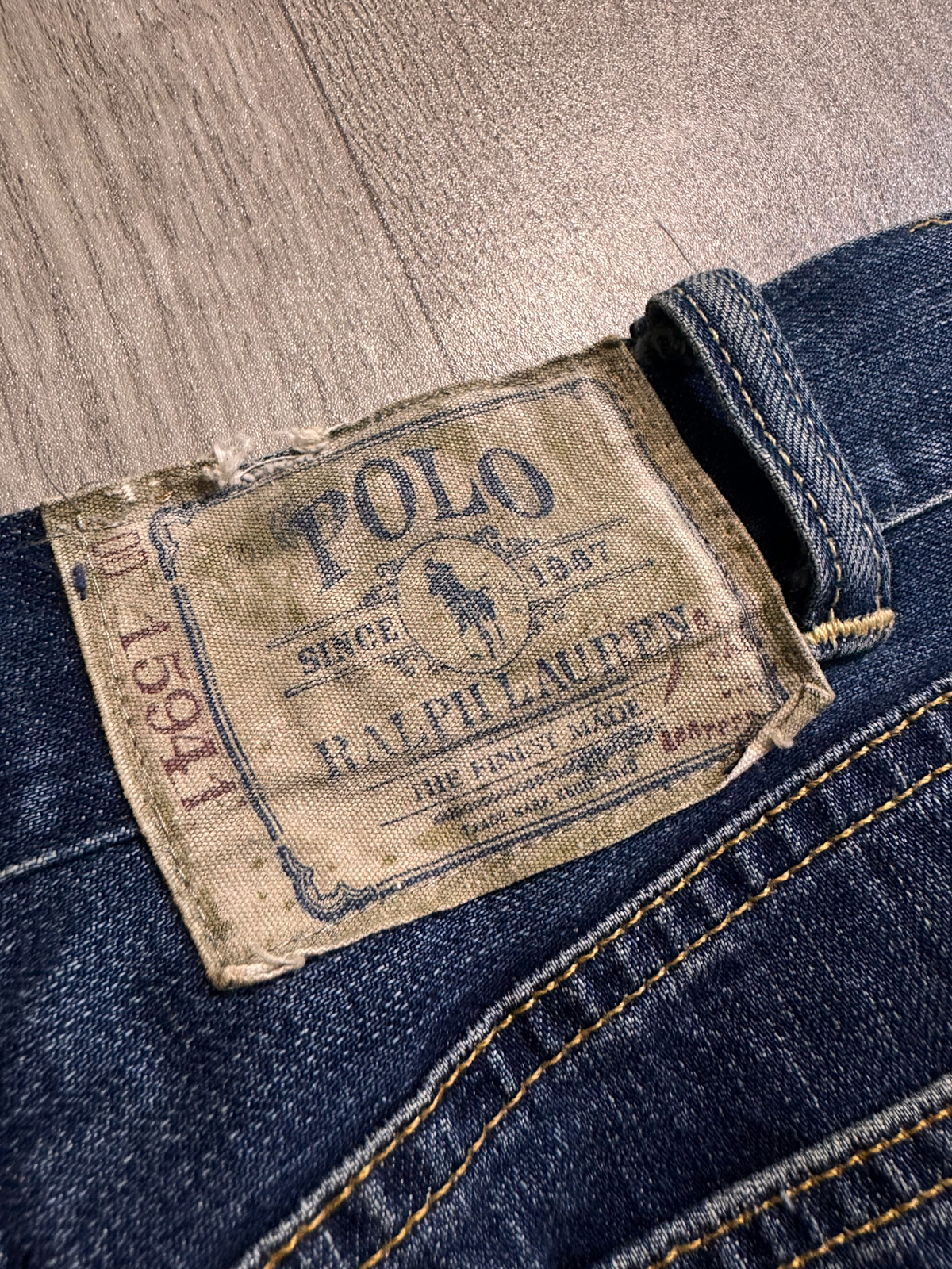 POLO RALPH LAUREN VTG DENIM PANT