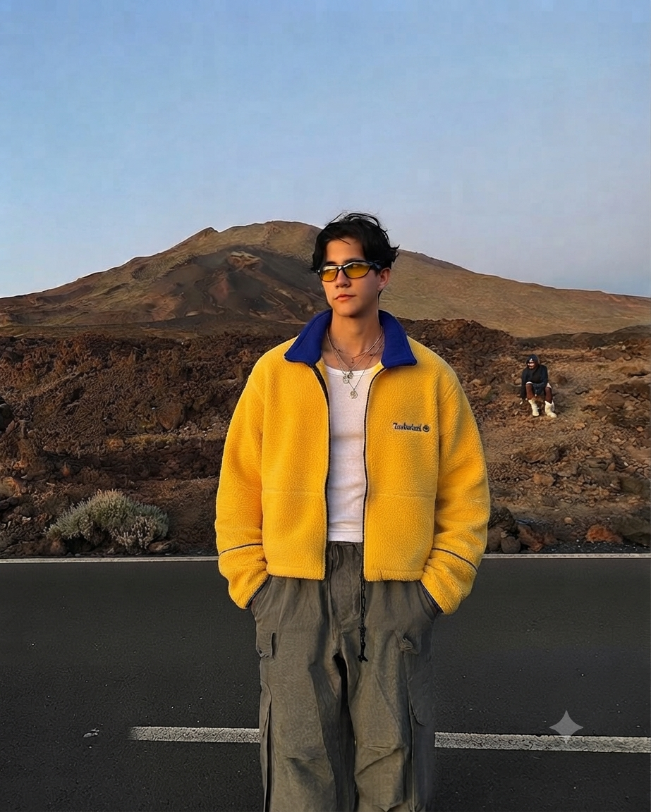 TIMBERLAND  FLEECE VTG JACKET