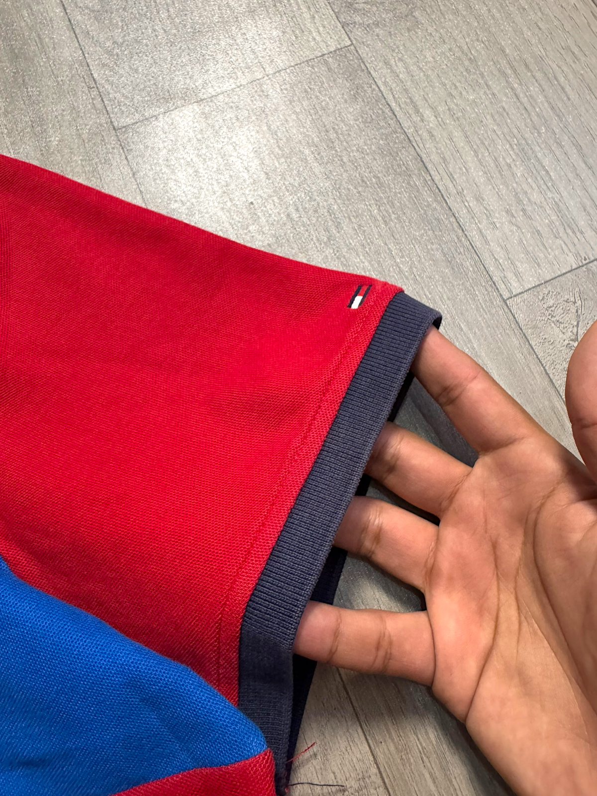 TOMMY HILFIGER POLO VTG BIG LOGO