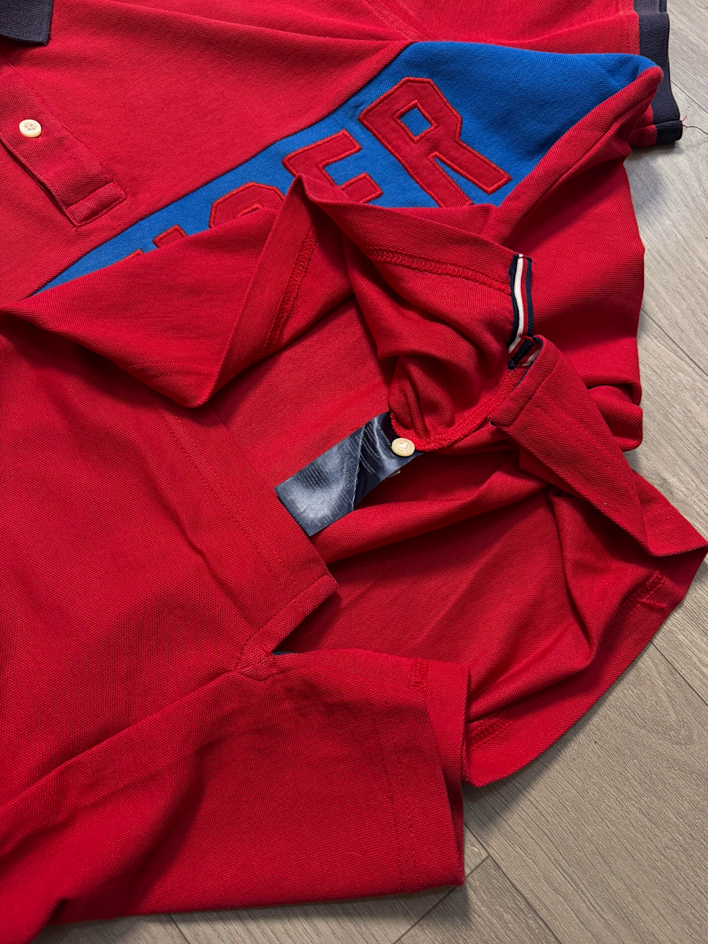 TOMMY HILFIGER POLO VTG BIG LOGO