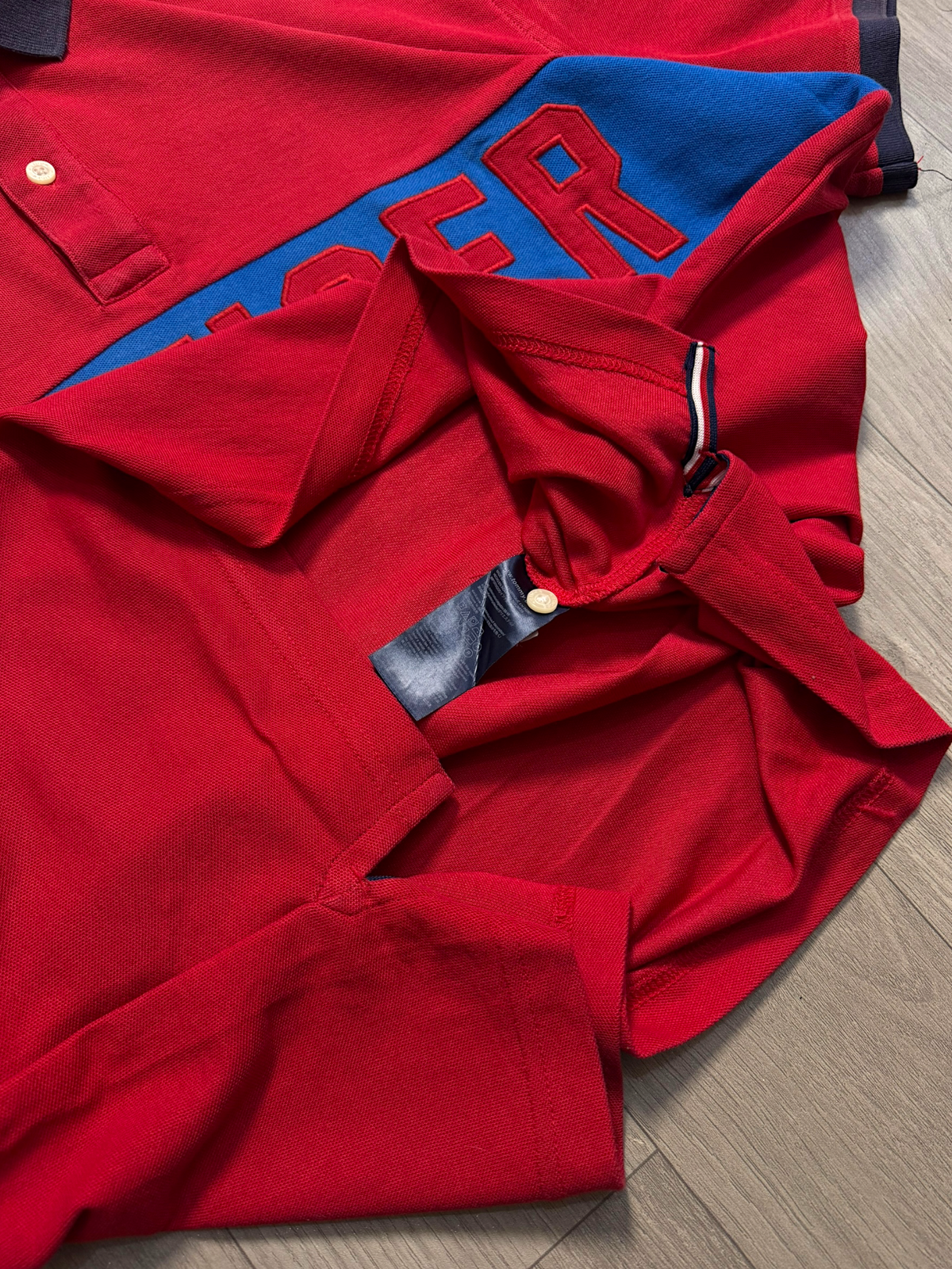 TOMMY HILFIGER POLO VTG BIG LOGO