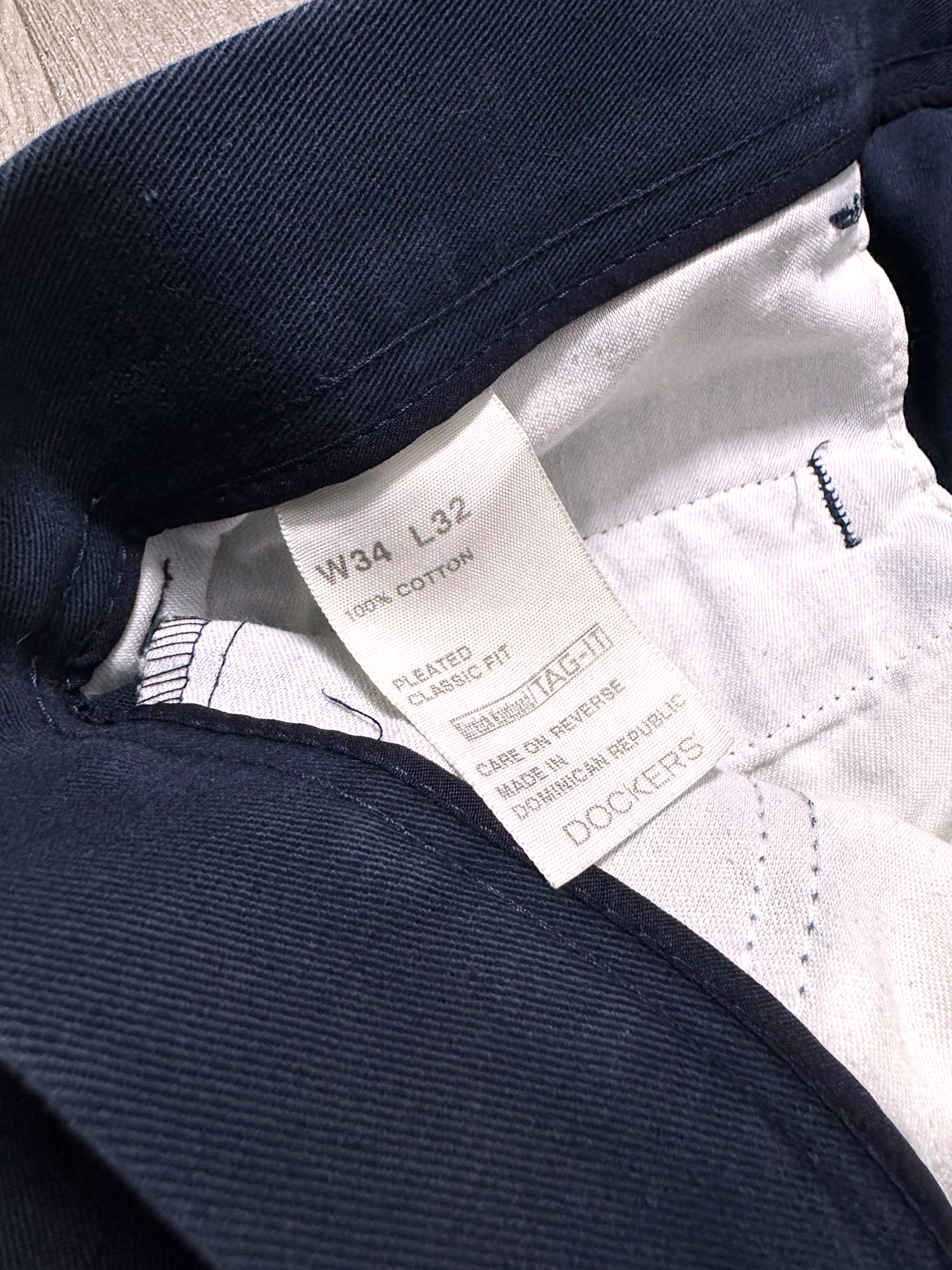 DOCKERS DARK LUXURY PANT (L)