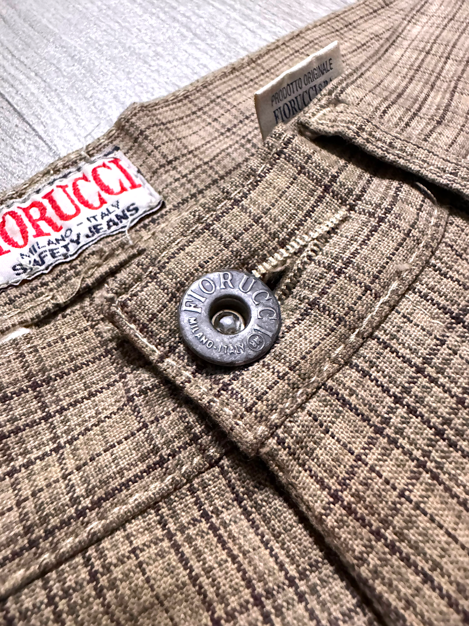 FIORUCCI OLD MONEY PANT (S/M)