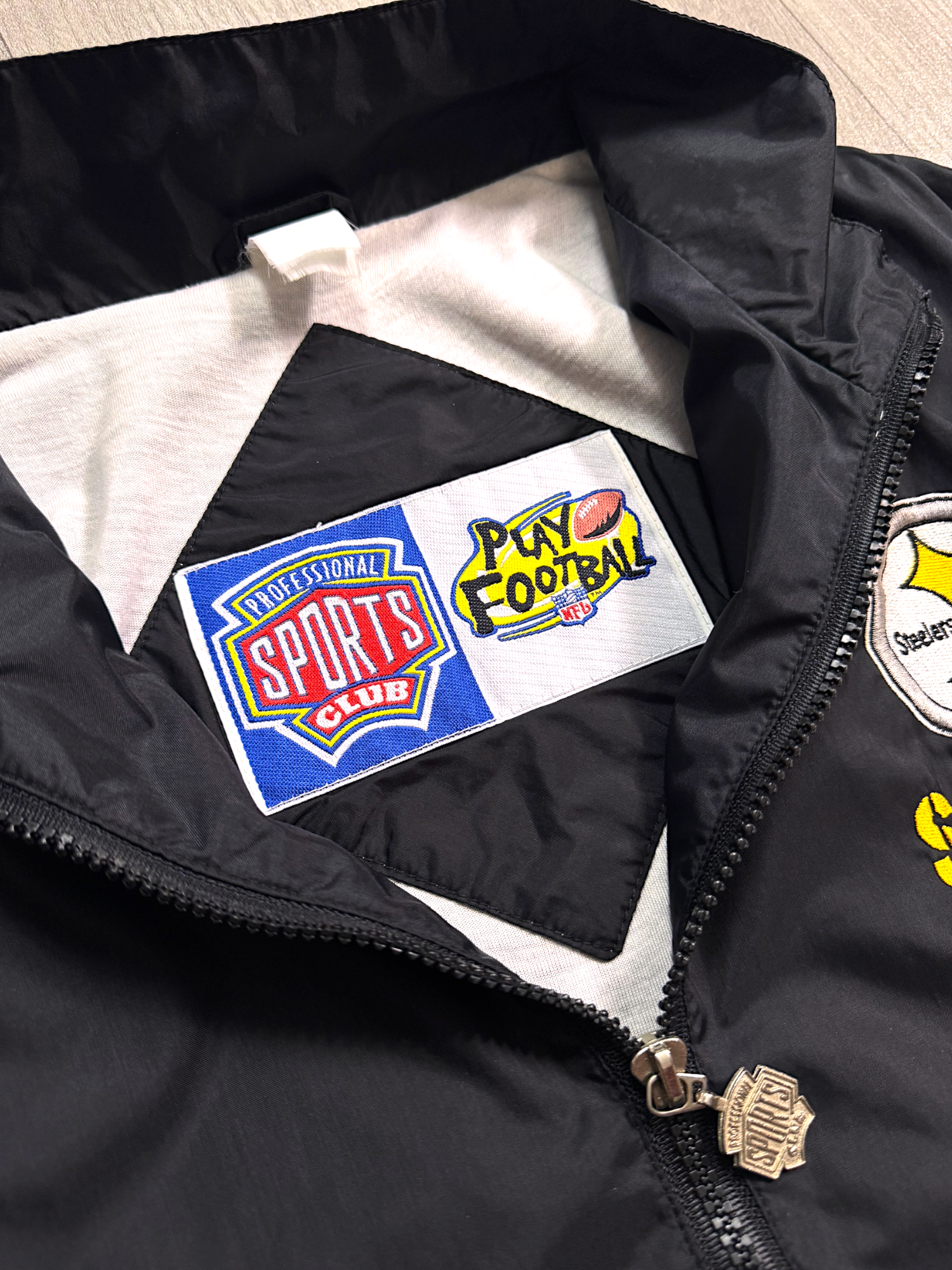 NFL TEAM STEELER COLLECTION JACKET (S/M)