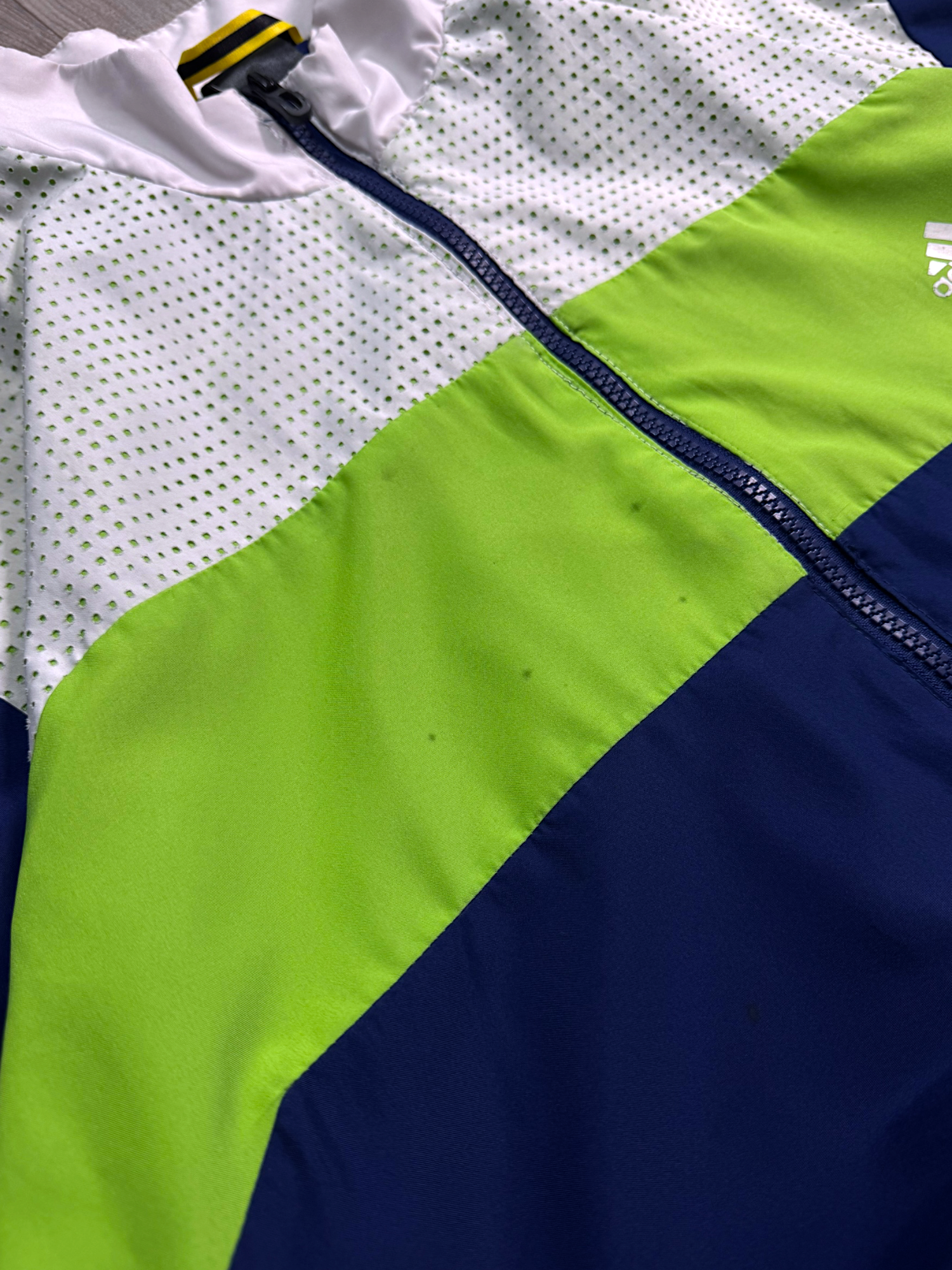 ADIDAS CLASSIC 3 LINED TRACK JACKET (L/XL)