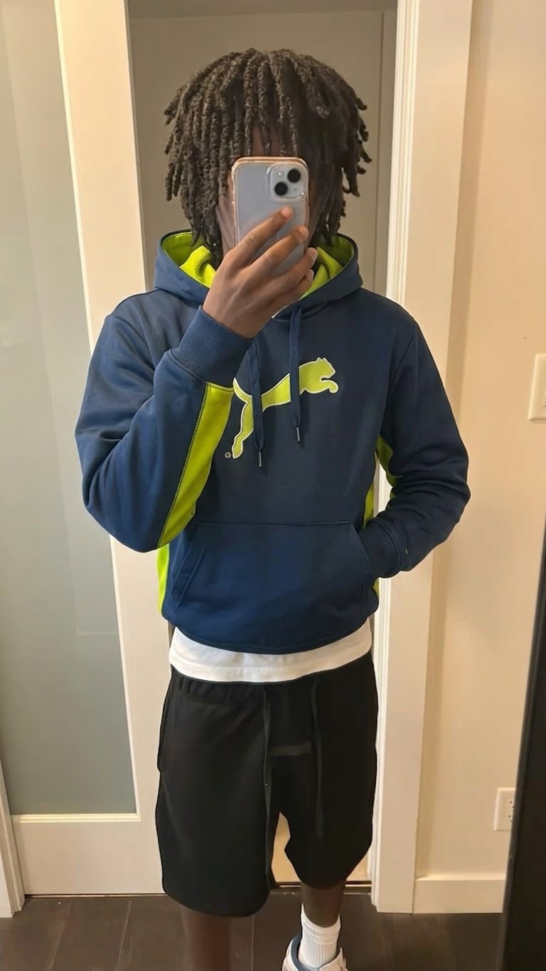 PUMA RETRO VTG HOODIE (L)